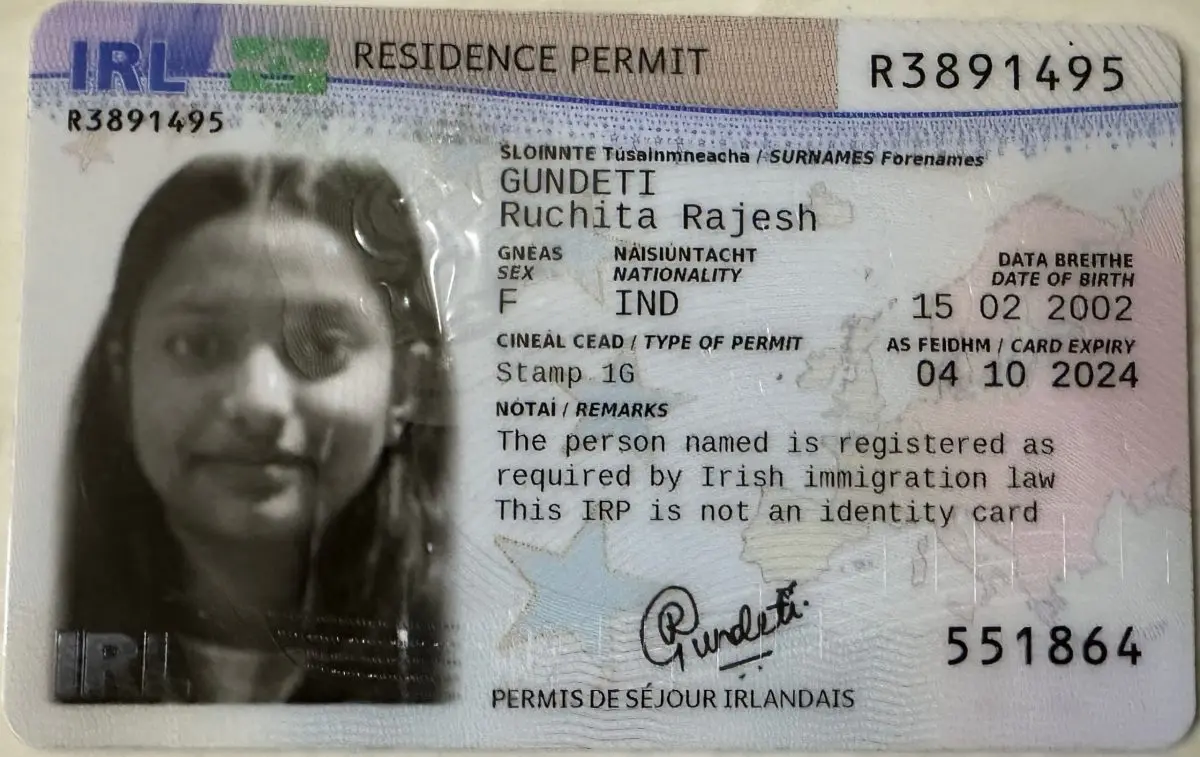 Irish Residence Permit (IRP)
